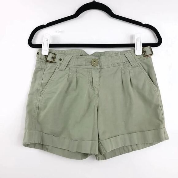 Armani Exchange Size 0 Green Pockets Women's Short Shorts ***Read*** - Picture 1 of 10